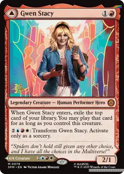 Gwen Stacy [PRE - 78] - NM [Foil] TCG MTG - Image 1