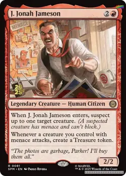 J. Jonah Jameson [PRE - 81] - NM [Foil] TCG MTG - Image 1