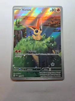 Victini SVP208 Pokemon TCG Illustration Rare Promo NM - Image 1