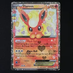 Flareon EX - RC6/RC32 Generations Radiant Collection Pokemon - LP - Image 1