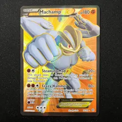 Machamp EX - 90/98 [Ancient Origins] Pokemon TCG - FULL ART ULTRA RARE - MP - Image 1