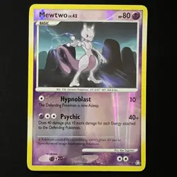 Mewtwo Pokemon Diamond & Pearl Legends Awakened 11/146 REVERSE HOLO RARE LP - Image 1