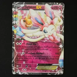 Sylveon EX RC21/RC32 XY Generations Ultra Rare Holo Pokemon TCG LP/MP - Image 1