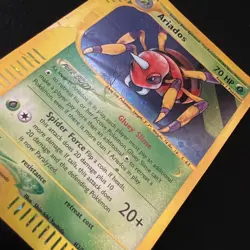 2002 Ariados H3/H32 - Pokemon Aquapolis Holo Rare - Pokemon TCG - DMG - Image 3