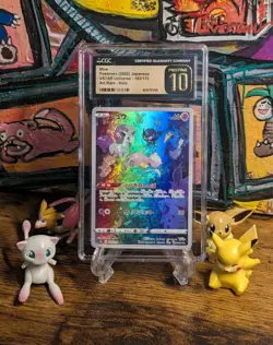 CGC 10 PRISTINE ✨ JP Pokemon 🧬 Mew 183/172 VSTAR Universe Art Rare Holo 🌿 - Image 1
