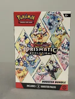 Pokemon Scarlet & Violet Prismatic Evolutions Booster Bundle Eevee Umbreon - Image 1