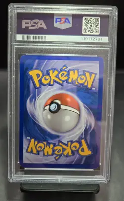 2007 POKEMON DIAMOND PEARL LUCARIO LV.X HOLO MYSTERIOUS TREASURES 122/123 PSA 8 - Image 4