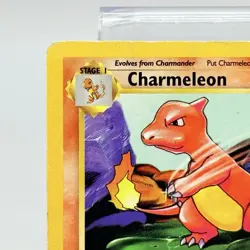 Pokemon Charmeleon 24 /102 BS Base Set Unlimited Vintage 1999 LP - Image 2