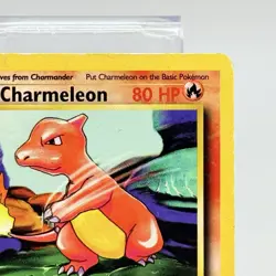 Pokemon Charmeleon 24 /102 BS Base Set Unlimited Vintage 1999 LP - Image 3