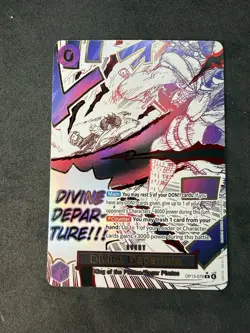 One Piece CCG TCG Divine Departure Alternate Art Rare OP13 Carrying On His Will - Image 1
