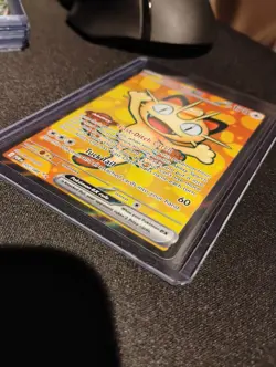 Pokemon Meowth EX Holo Card 107/088 English POR HP170 Basic - Image 3
