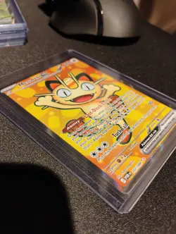 Pokemon Meowth EX Holo Card 107/088 English POR HP170 Basic - Image 4