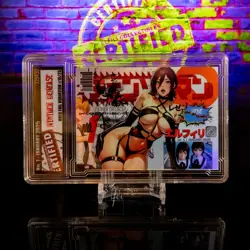 Reze Waifu Card Serial #16/25 LIMITED RELEASE Encased Custom Holo SLAB Mag CSM - Image 1