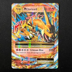 🐉🔥 M Charizard EX 13/108 Evolutions – 2016 Pokemon Evolutions Holo Card – LP - Image 1
