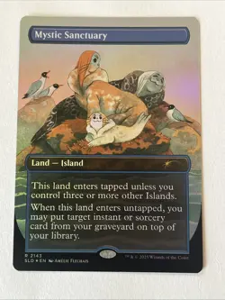 Mystic Sanctuary - 2143, Foil, Secret Lair Drop Dandan, Magic MTG NM - Image 1