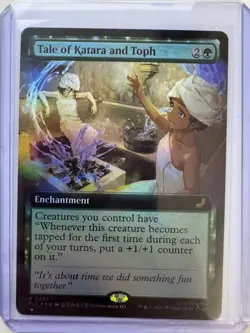 Tale of Katara and Toph (Extended Art) #0207 Foil Avatar: The Last Airbender NM - Image 1