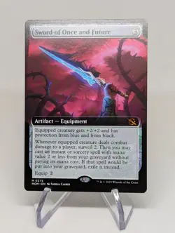 Sword Of Once And Future EXTENDED - MTG Magic the Gathering - MOM - Image 1