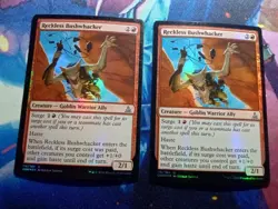 MTG - 2x Reckless Bushwhacker - FOIL - Oath of the Gatewatch - Light Play - Image 1