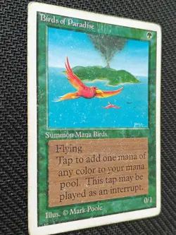 MtG - 1 x Birds Of Paradise - Unlimited Edition - Magic The Gathering - Image 2