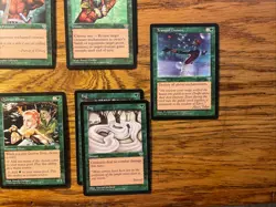 MTG: Vintage ‘96 Mirage 50 Multicolor Green And White Magic the Gathering - Image 4