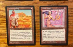 MTG: Vintage ‘96 Mirage 50 Multicolor Green And White Magic the Gathering - Image 5