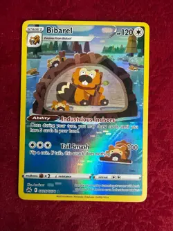 Pokemon TCG Bibarel Full Art GG25/GG70, Crown Zenith (NM) - Image 1