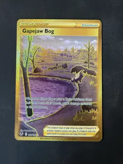 Gapejaw Bog 213/195 SWSH12: Silver Tempest Secret Rare NM - Image 1