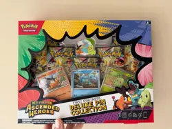 Pokemon TCG Mega Evolution Ascended Heroes First Partners Deluxe Pin Collection - Image 1