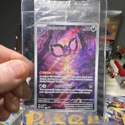 Pokemon TCG Pecharunt 129 SVP Scarlet & Violet Promo Holo sealed - Image 1