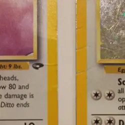 Pokemon Koga's Ditto Gym Challenge & Chansey Base Set Lot 2x Vintage English - Image 3
