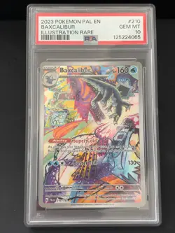 Pokemon Baxcalibur #210/193 Sv02: Paldea Evolved PSA 10 GEM MINT - Image 1