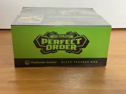 Mega Evolution Perfect Order Pokemon Center Elite Trainer Box, IN HAND - Image 5