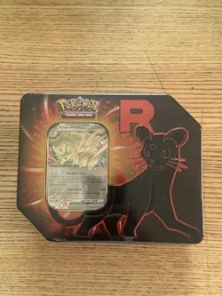 Pokemon TCG Team Rocket Persian Tin Destined Rivals Brand New Factory Sealed - Image 1