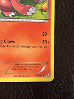 Pokemon TCG Charmeleon Legendary Treasures 18/113 Regular English 2013 - Image 4