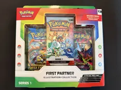 Pokemon TCG First Partner Illustration Collection Series 1 New Sealed - Image 1