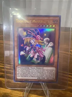 *** TOON DARK MAGICIAN GIRL *** 1ST EDITION ULTRA RARE DUPO-EN041 YUGIOH! - Image 1