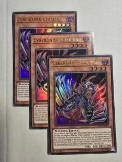 3x Cyberdark Chimera Ultra Rare SDCS NM - Image 1