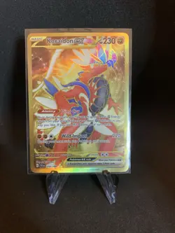 Pokemon Koraidon EX 254/198 Scarlet Violet Special Illustration Rare Holo Card - Image 1