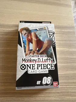 One Piece Card Game Starter Deck ST-08 - Monkey D. Luffy , English - Sealed - Image 1