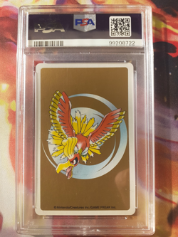 SEQUENTIAL Pokemon Gold Ho-oh Pikachu Joker Poker Deck Playing Cards PSA 10 Set - Image 3