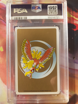 SEQUENTIAL Pokemon Gold Ho-oh Pikachu Joker Poker Deck Playing Cards PSA 10 Set - Image 5