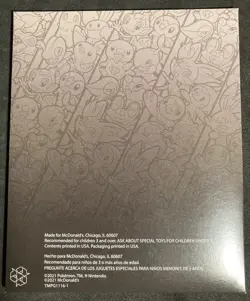 1x Pokemon McDonalds 25th Anniversary Special Promo Sealed Card Pack - Image 2