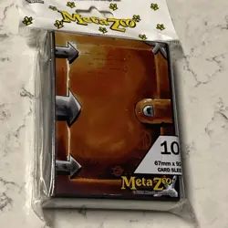 *RARE* ONE pack of 100 Metazoo Leather Book Spellbook Card Sleeves, New! - Image 4