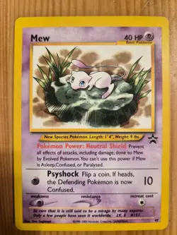Mew Promo Card 47/53 WOTC Regular - Image 1