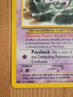 Mew Promo Card 47/53 WOTC Regular - Image 2
