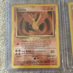 Pokemon TCG Gym Challenge Lot Moltres, Dugtrio, Kadabra, Dewgong, Togepi - Image 2
