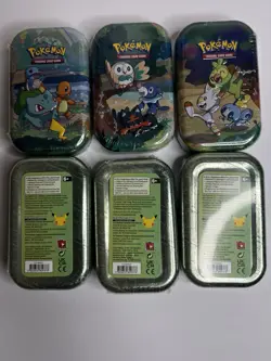 6ea Pokemon TCG 25th Celebrations Mini Tin Pack 820650809378 - Image 2