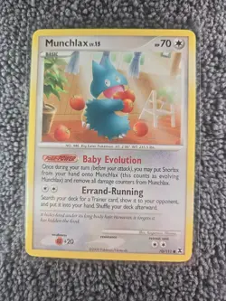 Pokemon Munchlax 70/111 Rising Rivals Common NM - Image 1