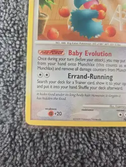 Pokemon Munchlax 70/111 Rising Rivals Common NM - Image 5