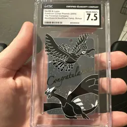 Pokemon Lugia Ho-oh Japanese Center Promo Congratulations CGC 7.5 🔥Top Grade - Image 2